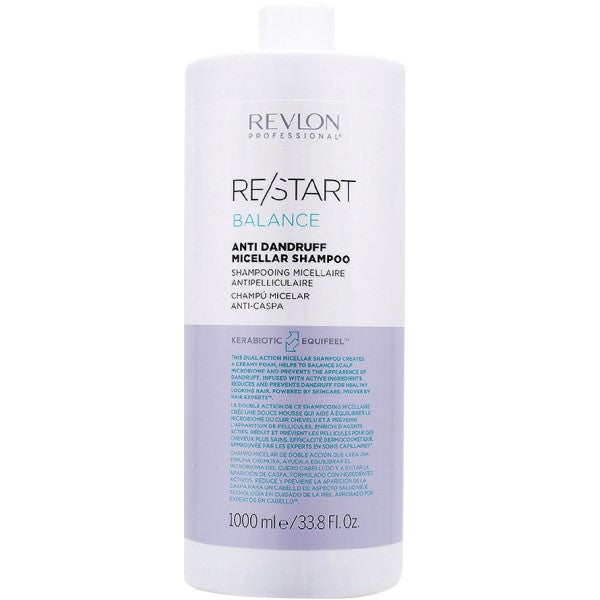 Revlon Professional ReStart Balance Shampoing micellaire antipelliculaire 1000 ml