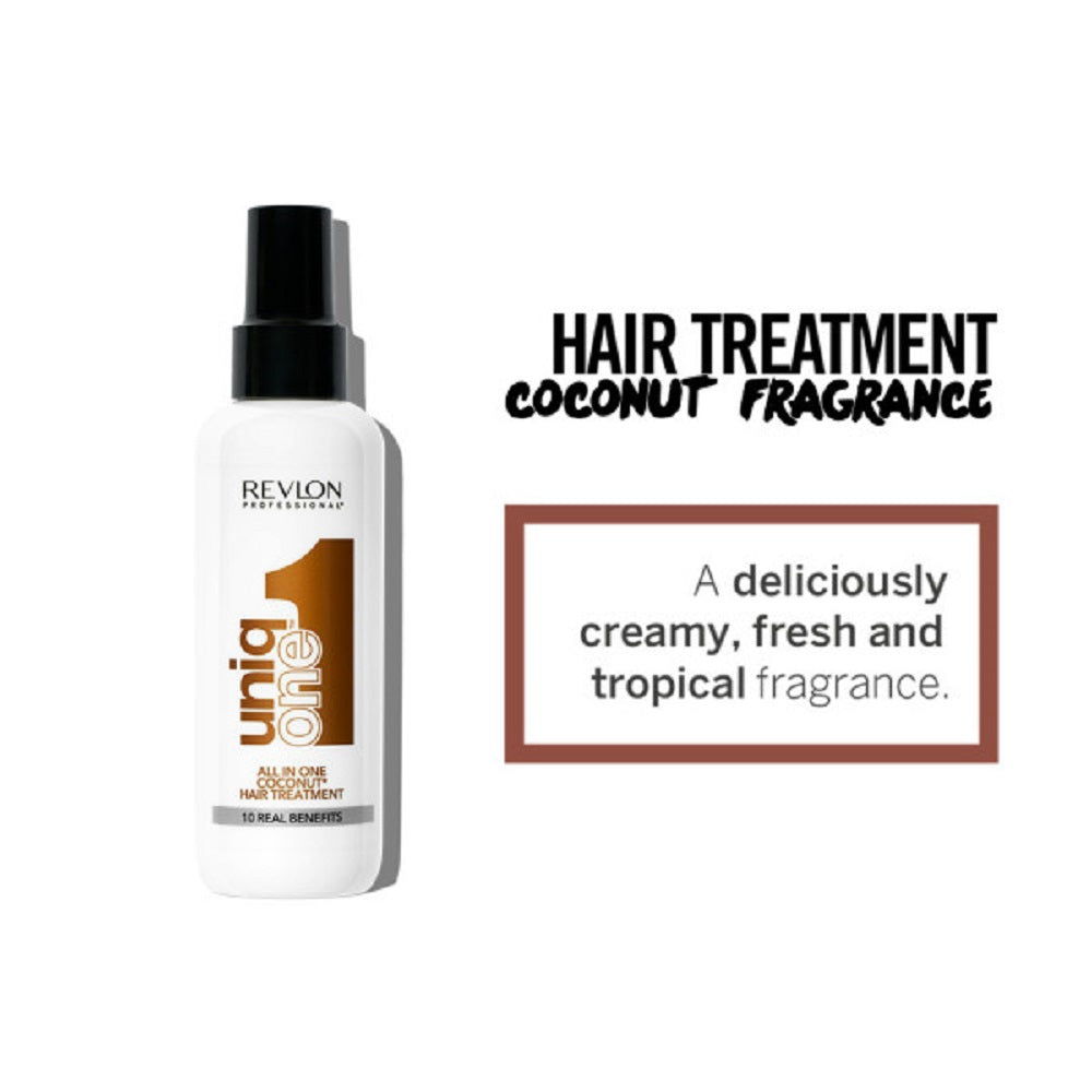 Revlon Uniq One Traitement Capillaire Tout En Un à la Noix de Coco 150 ml