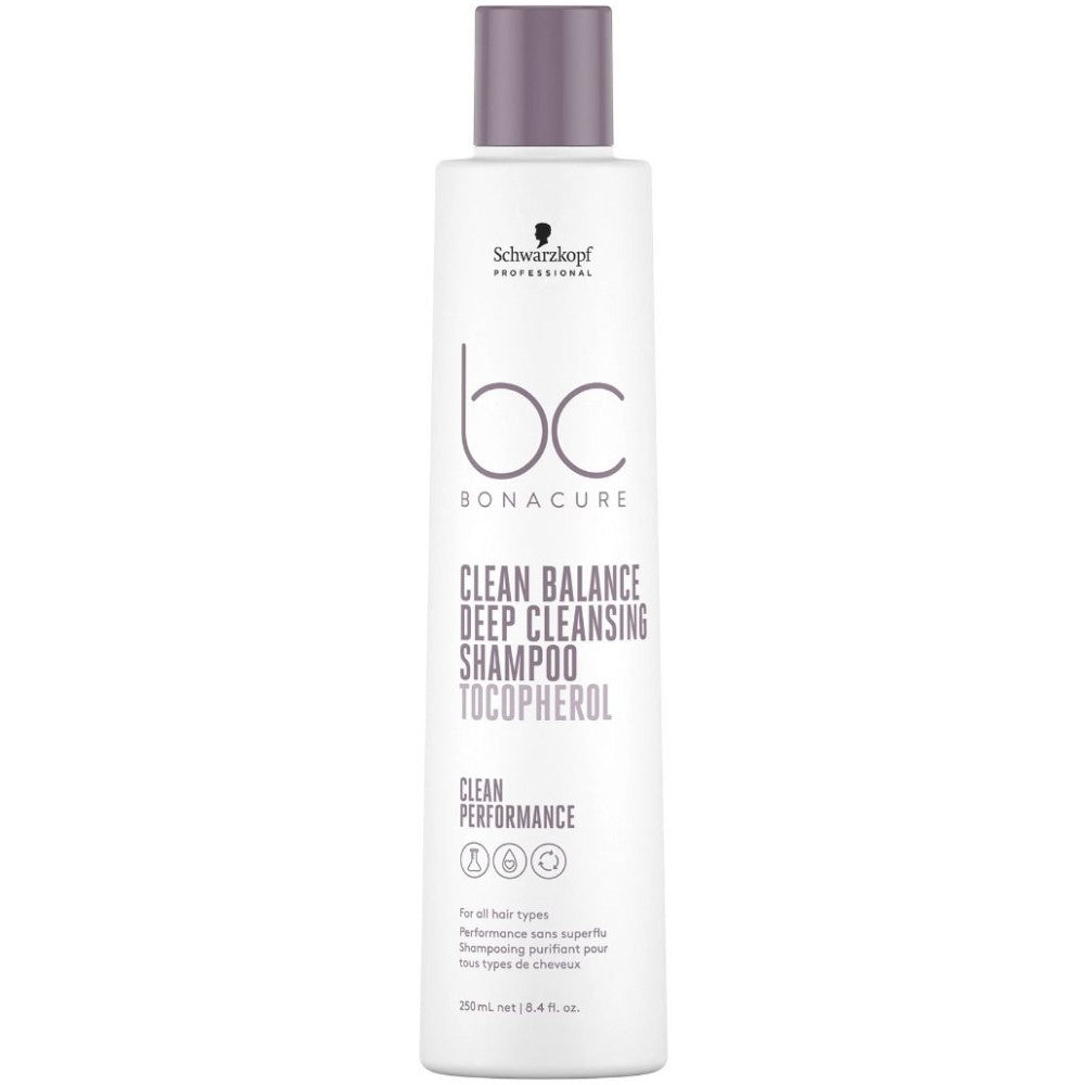 Schwarzkopf BC Bonacure Clean Balance Shampooing Nettoyant en Profondeur 250 ml