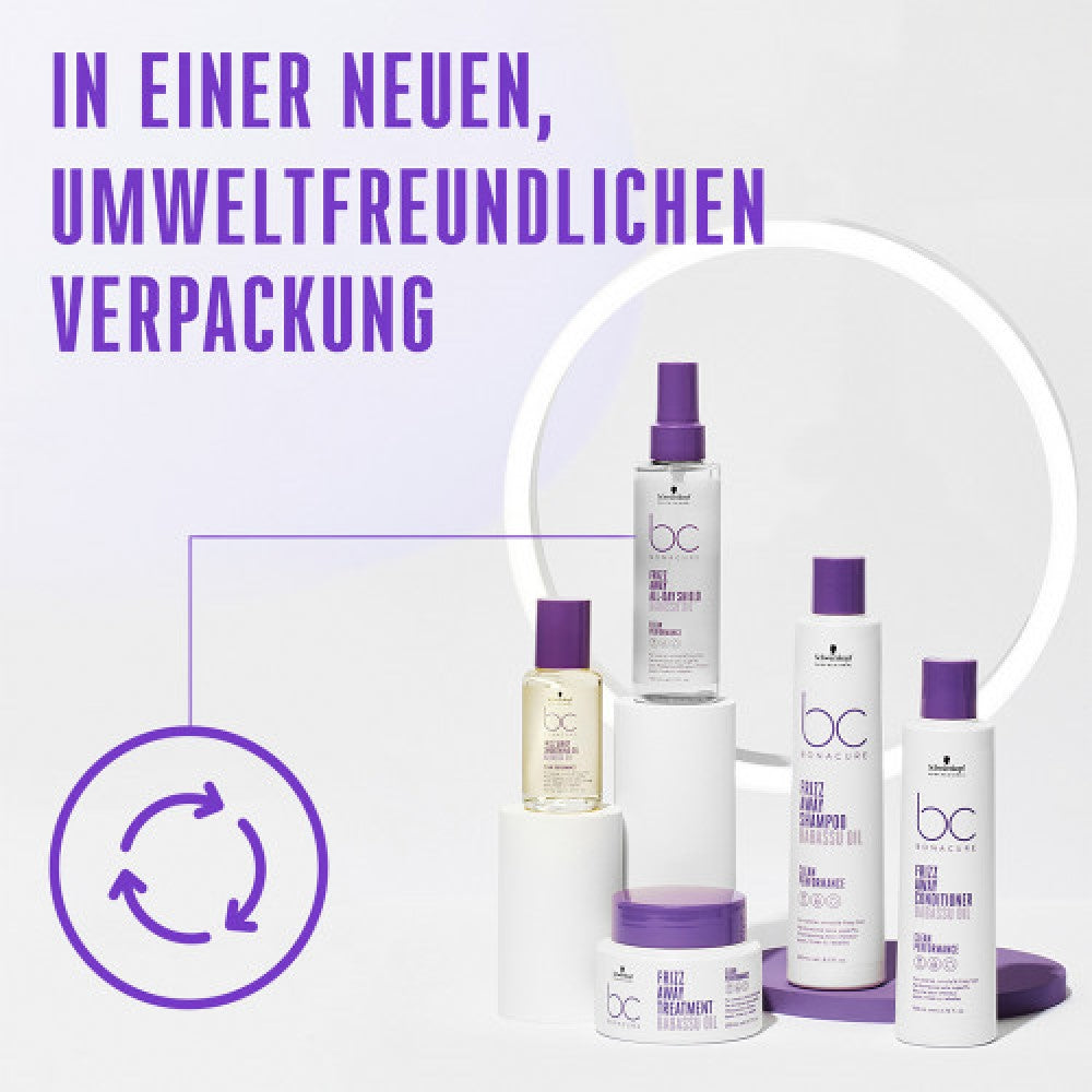 Schwarzkopf BC Bonacure Shampooing anti-frisottis 250 ml