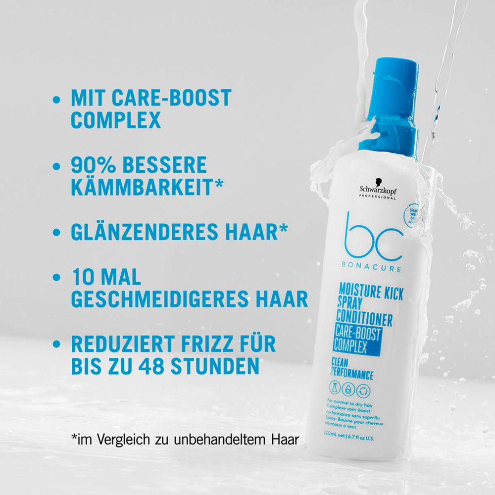 Schwarzkopf BC Moisture Kick Spray Après-shampooing 400 ml