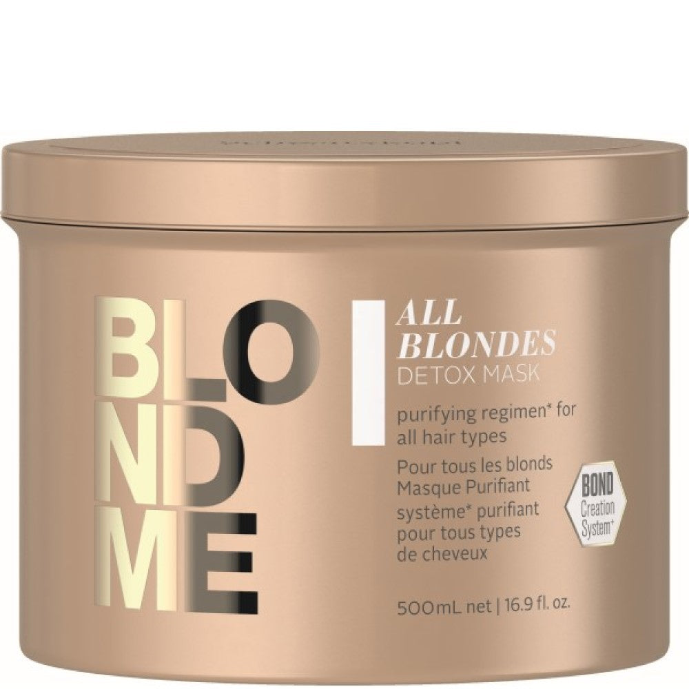 Schwarzkopf Blondme All Blondes Detox Mask 500 ml