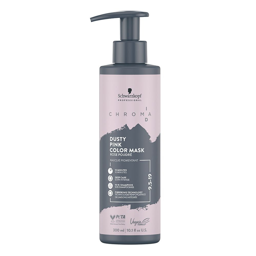 Schwarzkopf Professional Chroma ID Masque Colorant 9.5-19 Rose Poudré 300 ml