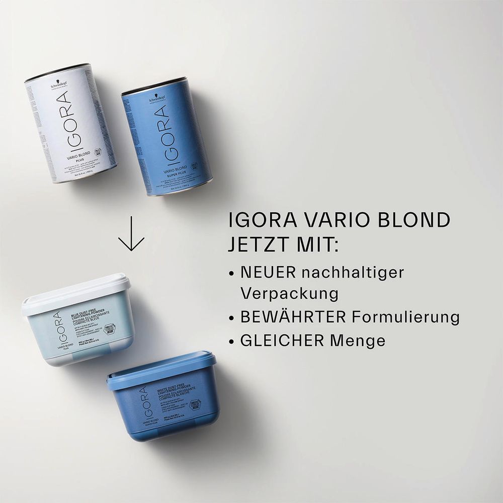 Schwarzkopf Professional Igora Vario Blond Super Plus Powder Lightener 450g