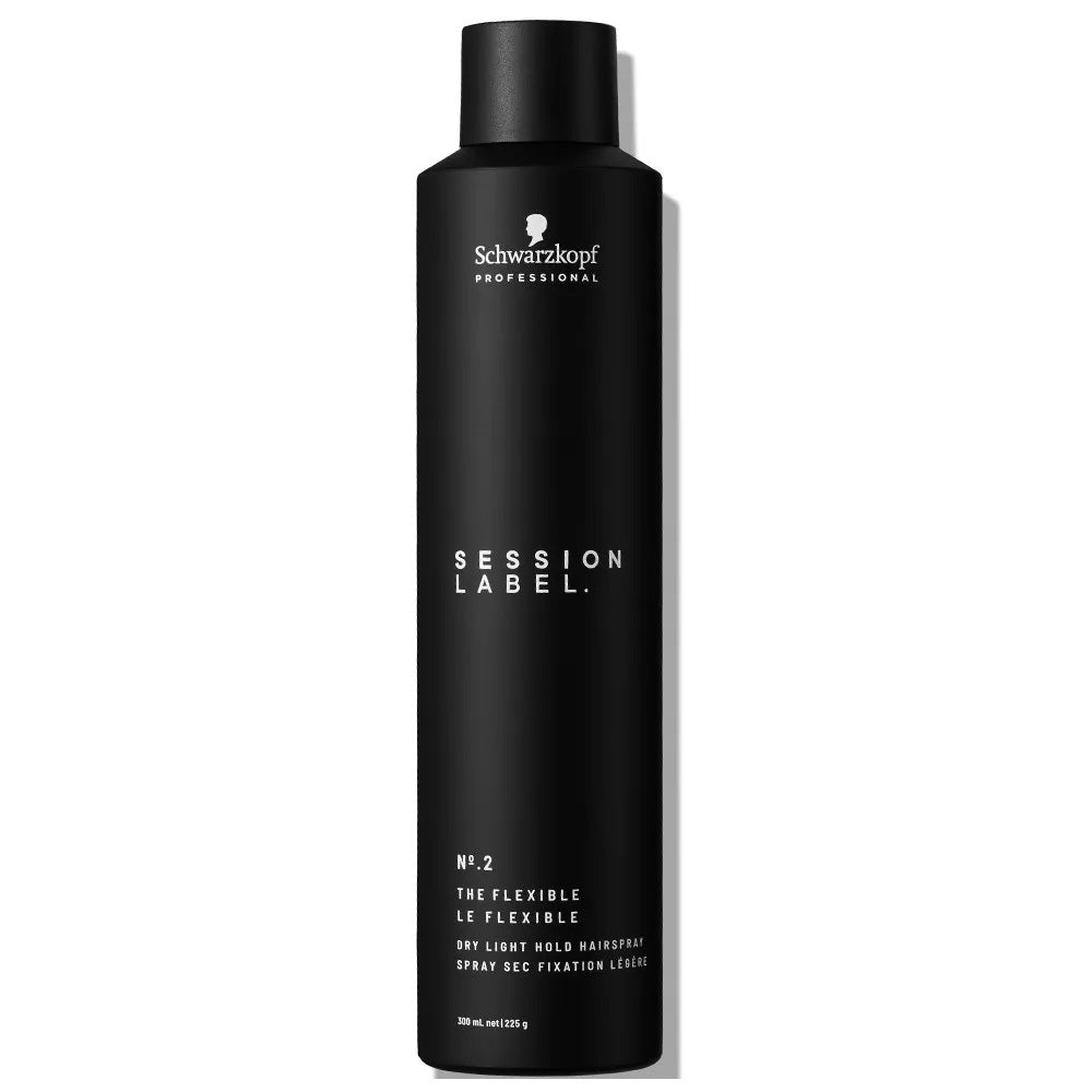 Schwarzkopf Session Label Laque Flexible Tenue Légère Sèche 300 ml