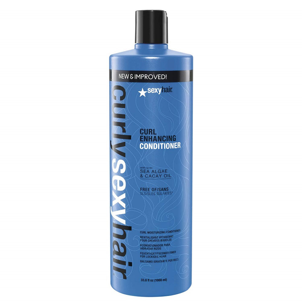 Après-shampoing sublimateur de boucles Sexyhair Curly 1000 ml
