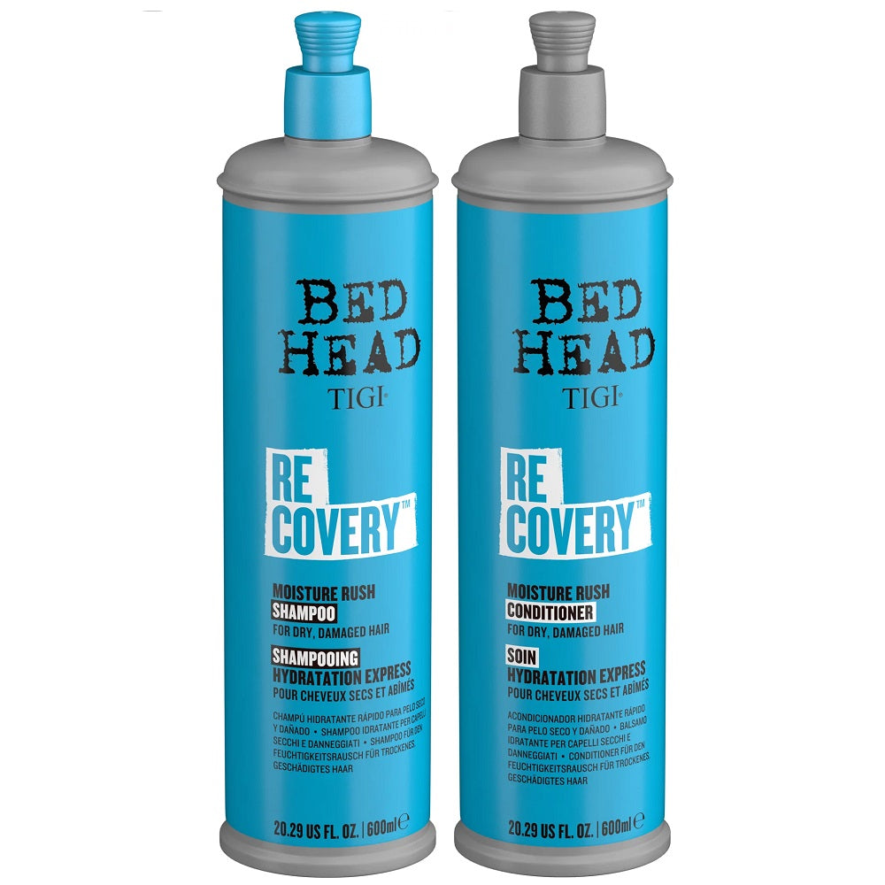 Tigi Bed Head Recovery Duo - Shampoing 600 ml + Après-shampooing 600 ml