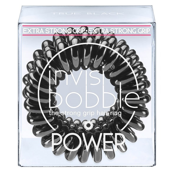 Invisibobble POWER True Black - Hair Tie 3 Pieces