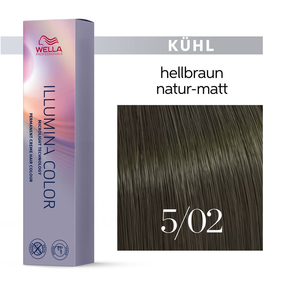 5/02 hellbraun natur-matt