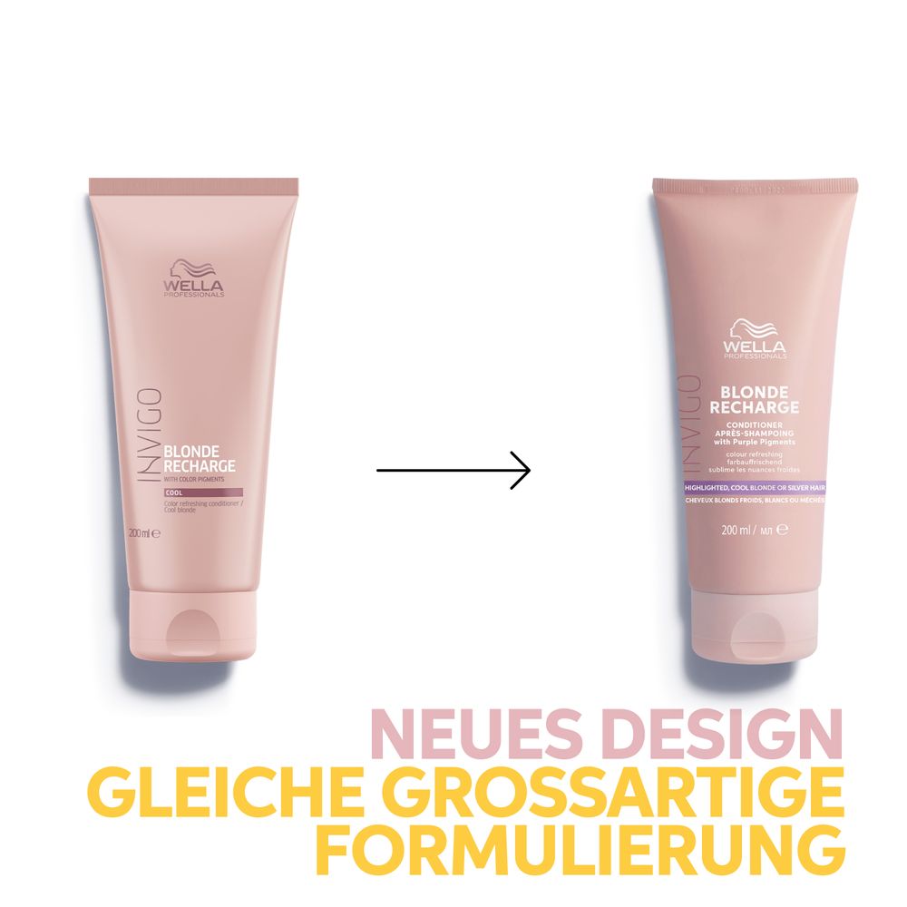 Après-shampoing Wella Professionals Invigo Blonde Recharge Cool Blonde 200 ml