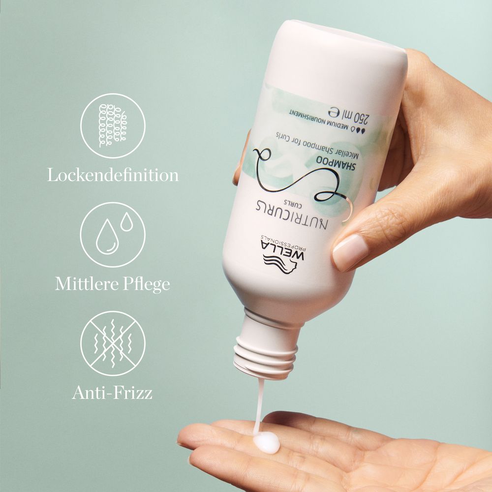 Wella Professionals NutriCurls Mizellen-Shampoo für Locken 1000 ml