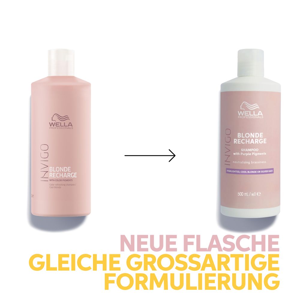 Wella Professionals Invigo Blond Recharge Shampooing 500 ml