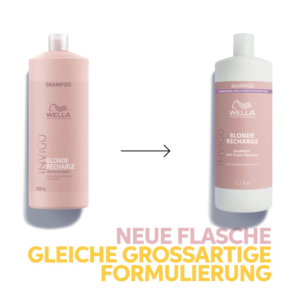 Wella Professionals Invigo Blond Recharge Shampoo 1000 ml - NEW