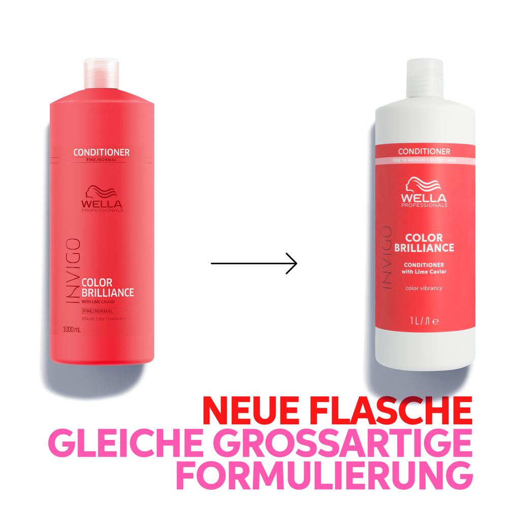 Coffret Wella Professionals Invigo Color Brilliance Fine - Shampoing 1000 ml + Après-shampoing 1000 ml