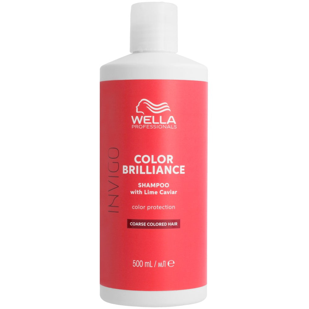 Wella Professionals Invigo Color Brilliance Shampooing Cheveux Épais 500 ml