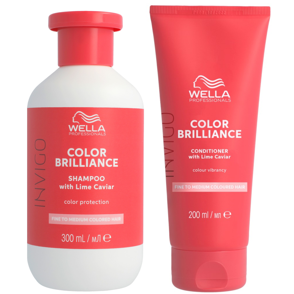 Wella Professionals Invigo Color Brilliance Fine Set - Shampoo 300 ml + Conditioner 200 ml