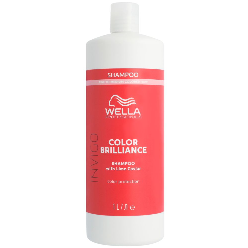 Wella Professionals Invigo Color Brilliance Shampooing Cheveux Fins 1000 ml
