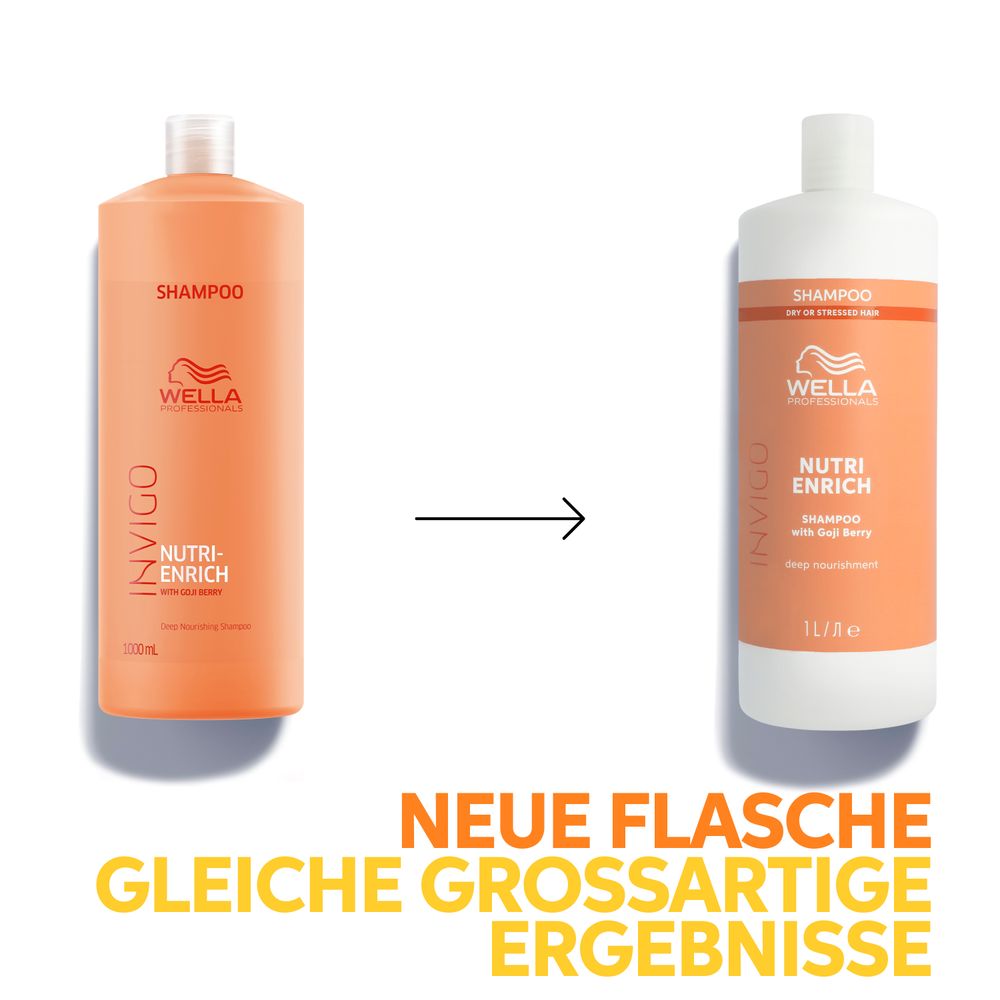 Wella Professionals Invigo Nutri Enrich Shampooing Nourrissant en Profondeur 1000 ml