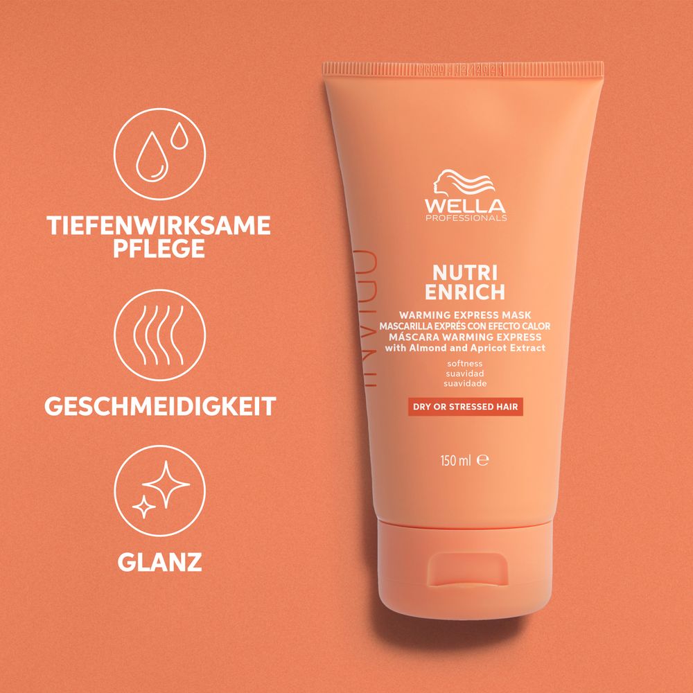Wella Professionals Invigo Nutri-Enrich Masque Chauffant Express 150 ml