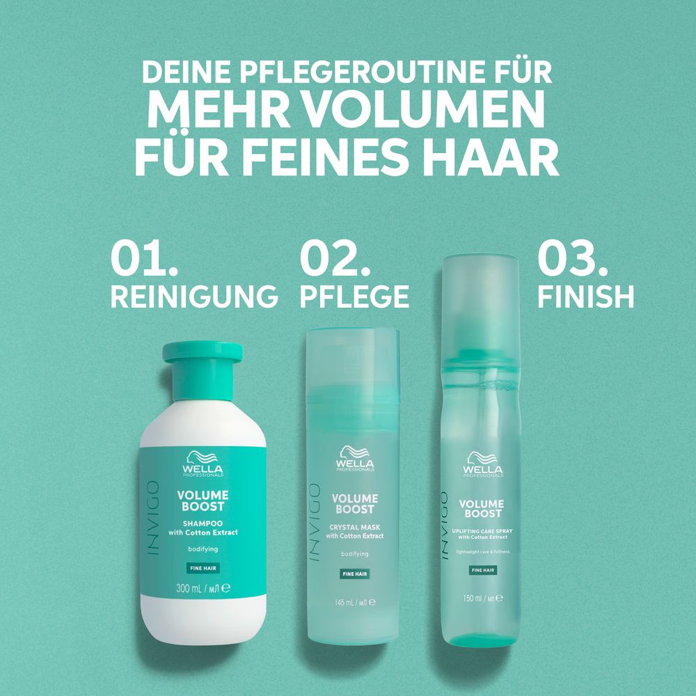 Spray soin liftant sans rinçage Wella Professionals Invigo Volume Boost 150 ml