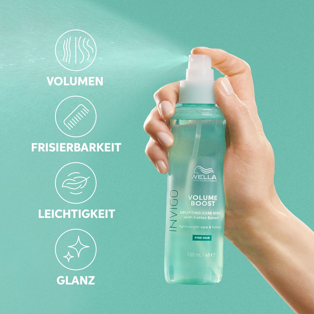 Spray soin liftant sans rinçage Wella Professionals Invigo Volume Boost 150 ml