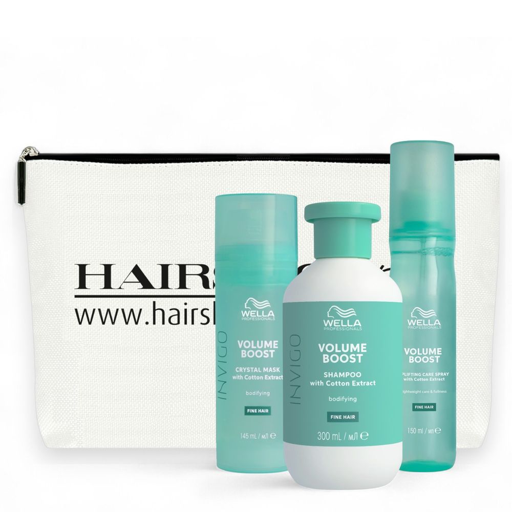 Wella Professionals Invigo Volume Boost Gift Set Shampoo 300 ml + Crytsal Mask 145 ml + Leave-In 150 ml