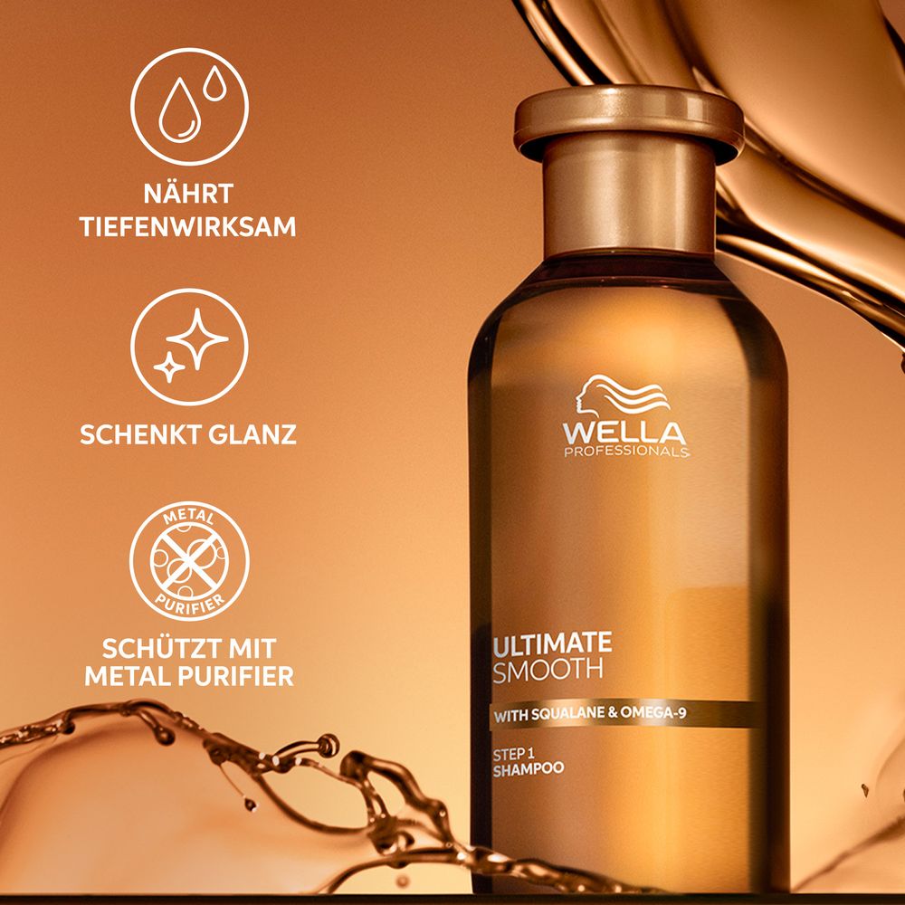 Wella Professionals Ultimate Smooth Shampoo 250 ml
