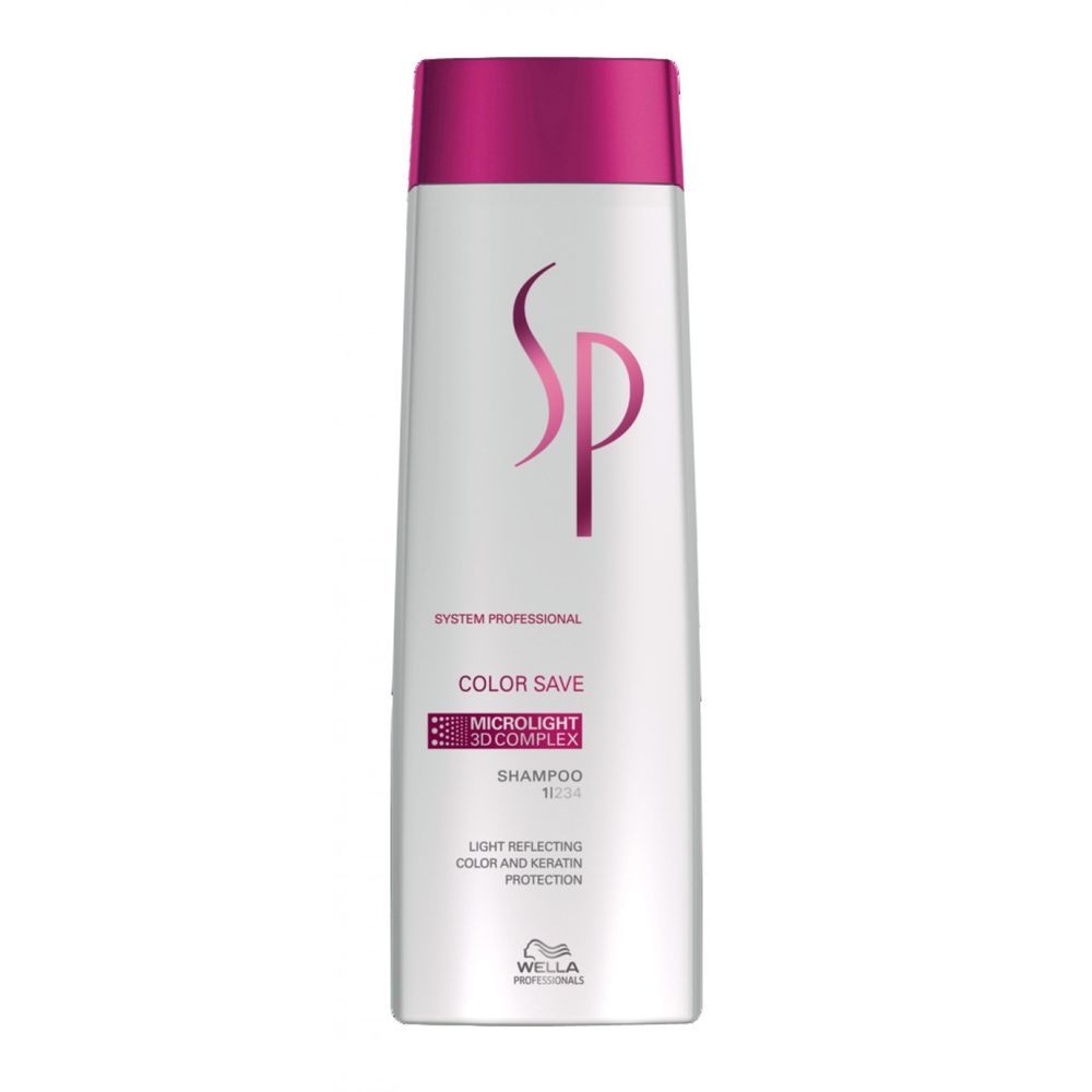 Wella SP System Professional Color Save Geschenkset Shampoo 250ml + Conditioner 200ml + Mask 200ml + Kosmetikbeutel gratis