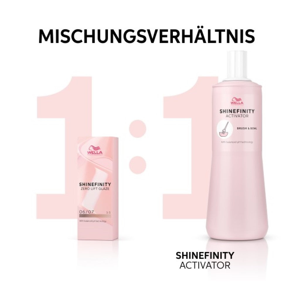 Wella Shinefinity Glaze Activateur Flacon 2% 1000 ml