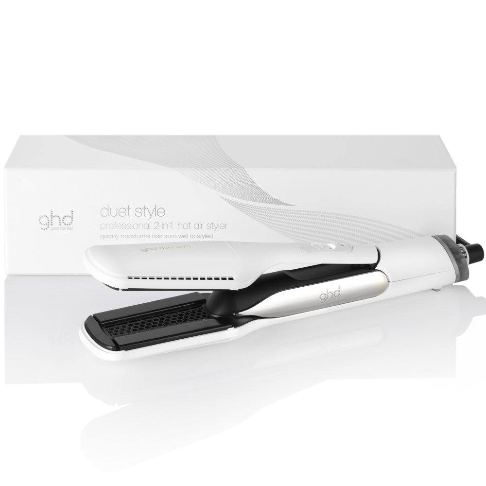 ghd duet style 2-en-1 styler à air chaud blanc