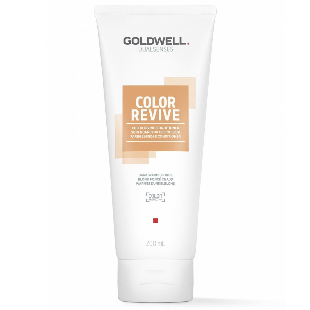 Goldwell Dualsenses Color Revive Conditioner - Warm Dark Blonde 200 ml