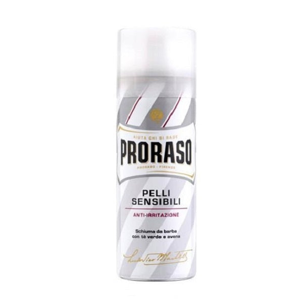 Proraso Mousse à Raser Blanche Sensible 300 ml - Pelli Sensibili