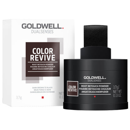 Goldwell Dualsenses Color Revive Ansatzkaschierpuder - Dunkelbraun bis Schwarz 3,7 g