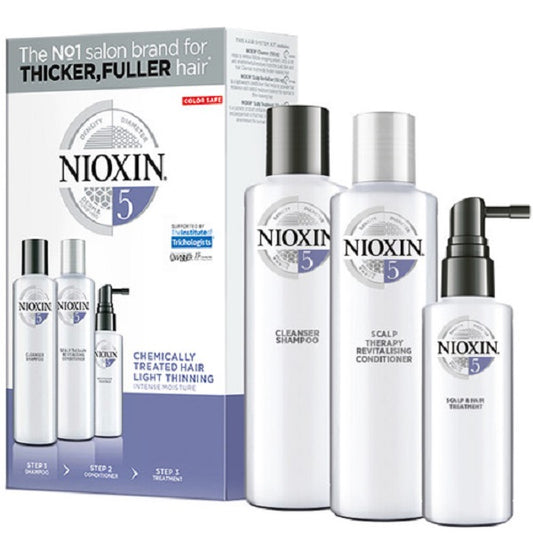 Système Wella Nioxin System 5 en 3 étapes - nouveau