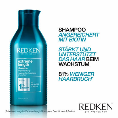 Redken Extreme Length Shampoo 300 ml - New