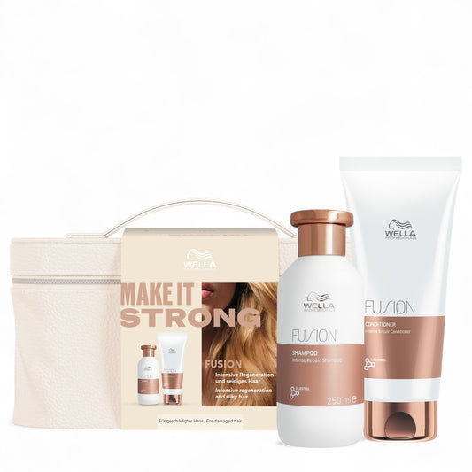 Wella Professionals Fusion Intense Repair Geschenkset - Shampoo 250 ml + Conditioner 200 ml