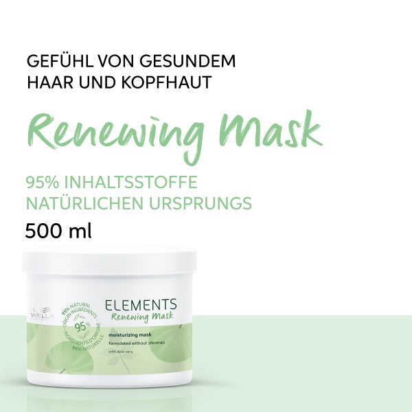 Wella Professionals Elements Masque Régénérant 500 ml