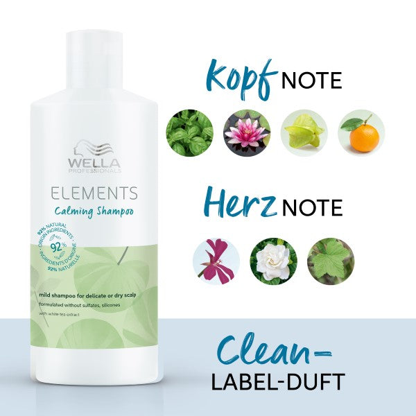 Wella Professionals Elements Shampooing apaisant 500 ml