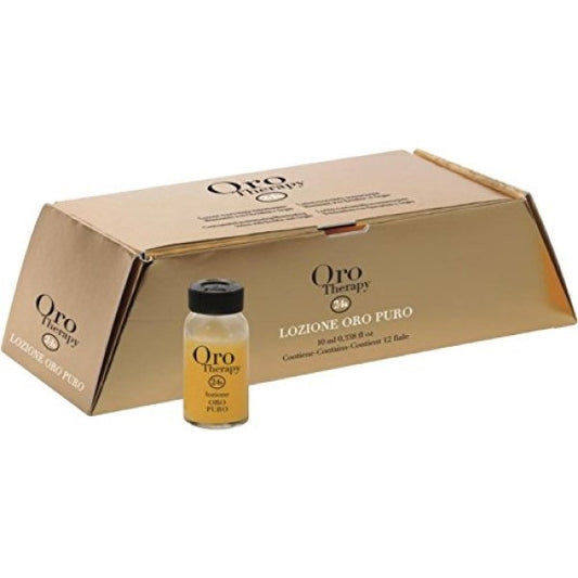 Lotion thérapeutique Fanola Oro Puro 12 x 10 ml