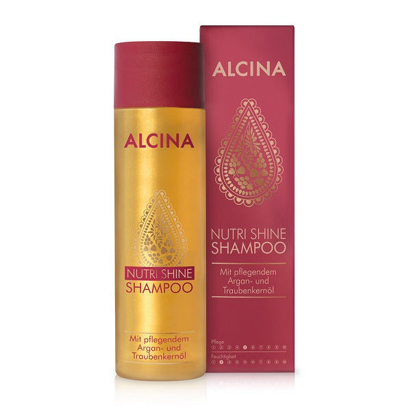Alcina Geschenkset Nutri Shine - Shampoo 250 ml + Öl-Elixier 50 ml