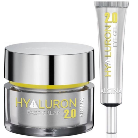 Alcina Hyaluron Set - Face Cream 50 ml + Eye Gel 15 ml