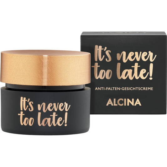 Alcina It's never too late! Anti-Falten-Gesichtscreme 50 ml