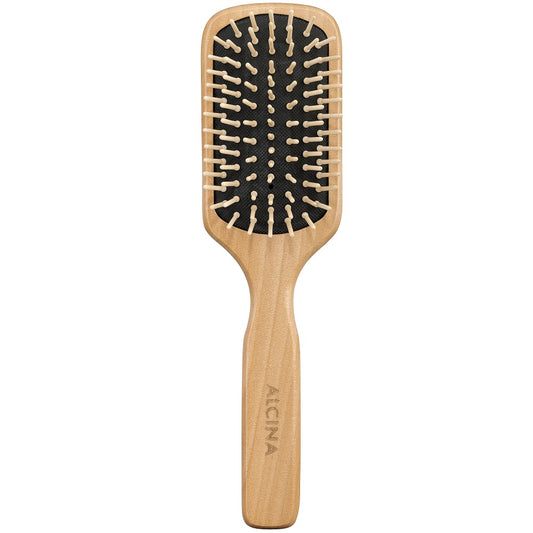 Brosse plate Alcina avec épingles en bois