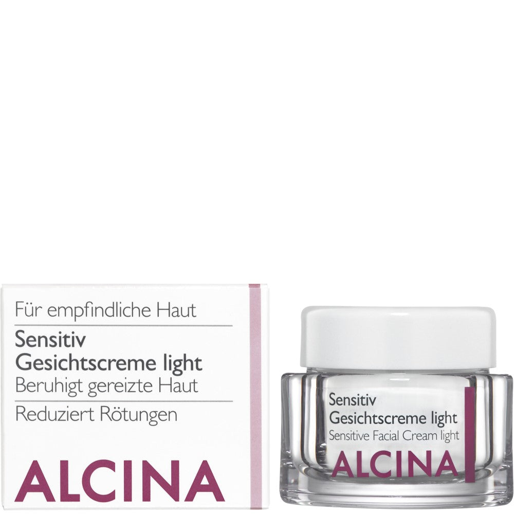 Alcina Sensitive Face Cream Light - 50ml