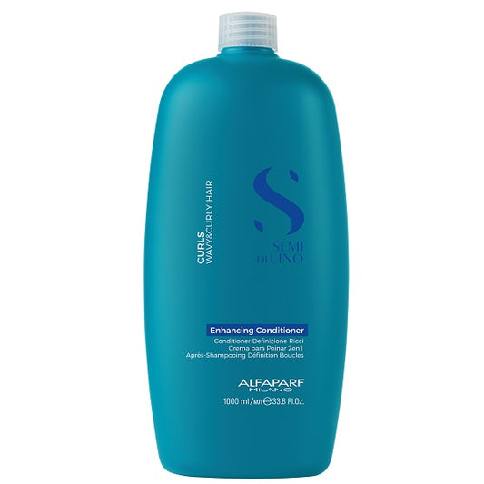 Alfaparf Milano Semi Di Lino Après-shampoing améliorant les boucles 1000 ml