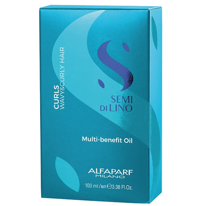 Alfaparf Milano Semi Di Lino Curls Huile Multi-Bénéfices 100 ml