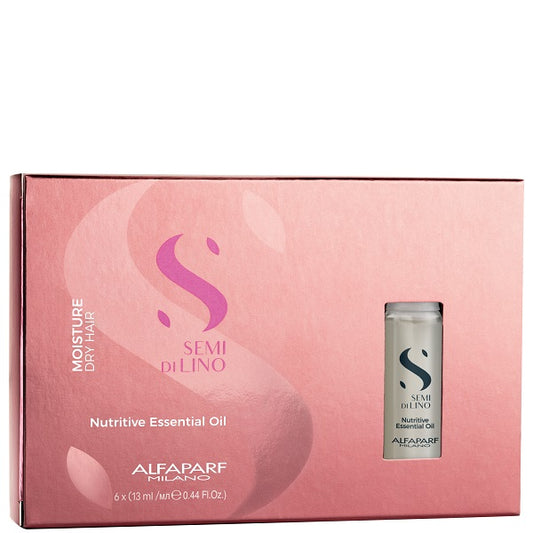 Alfaparf Milano Semi Di Lino Moisture Nutritive Essential Öl 6x13 ml