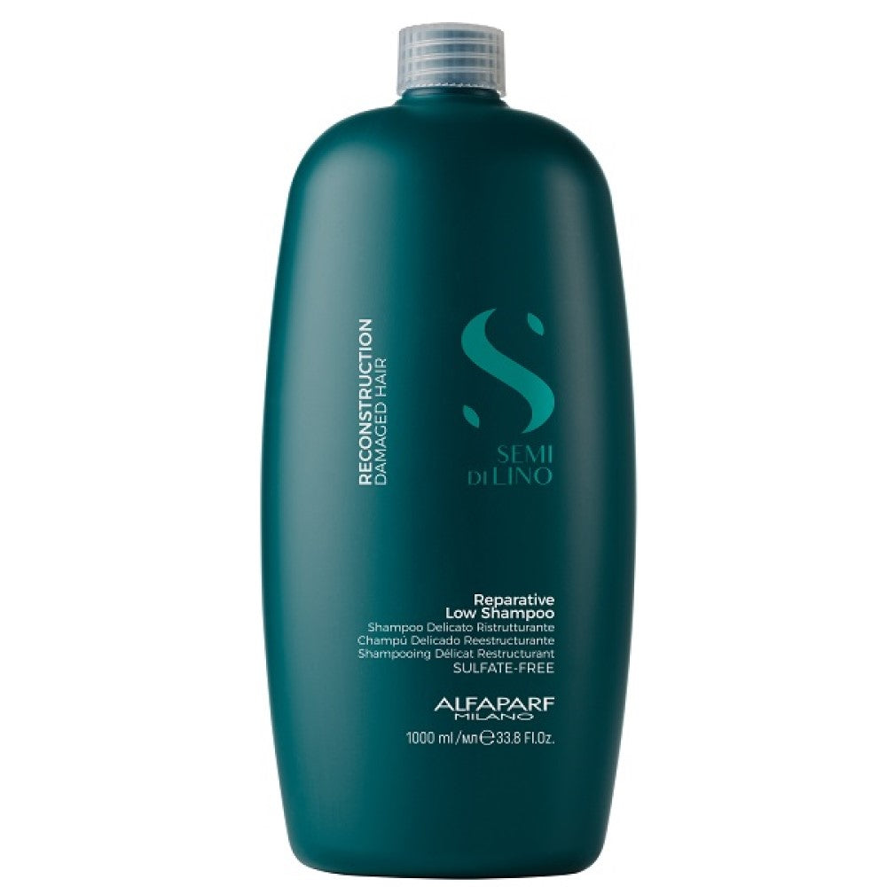 Alfaparf Milano Semi Di Lino Reconstruction Shampooing Réparateur Faible 1000 ml