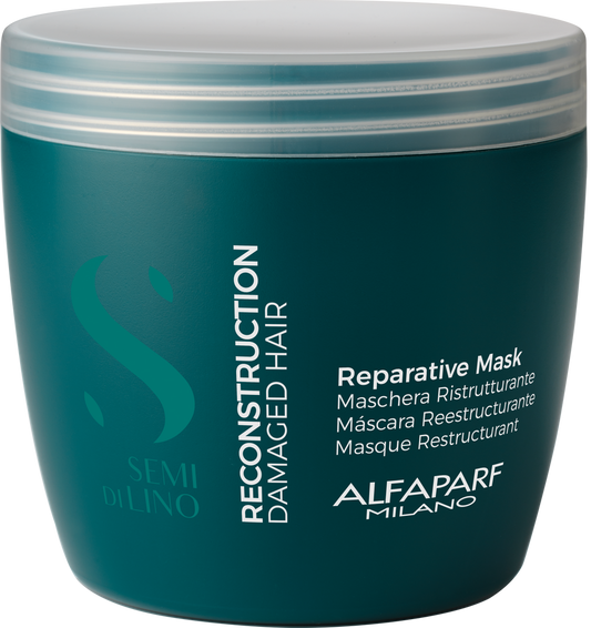 Alfaparf Milano Semi Di Lino Reconstruction Reparative Mask 500 ml