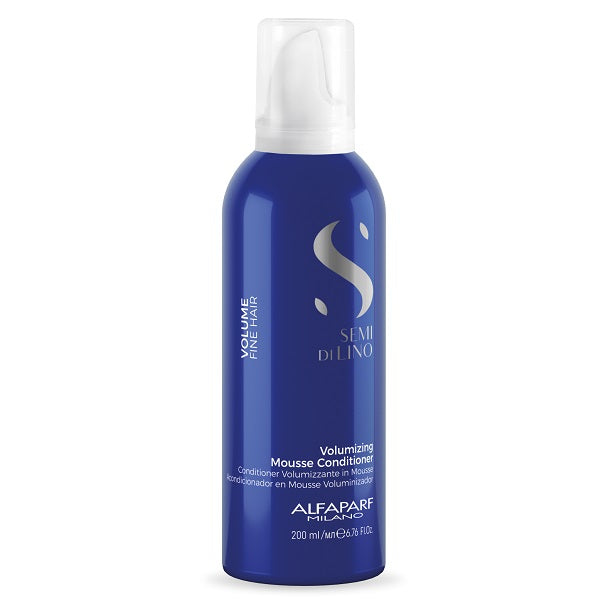 Alfaparf Milano Semi Di Lino Après-shampooing mousse volumisante volume 200 ml